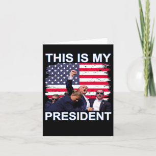 Tarjeta ¿Es mi presidente Trump las elecciones de 2024?