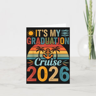 Tarjeta Es Mi Viaje de Crucero de Graduación 2026
