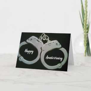TARJETA ES NUESTRO "ANIVERSARIO" Y ESTÁS "BAJO ARRESTO!!