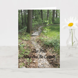 Tarjeta Es Posible Que El Camino No Sea Seguro