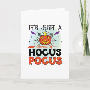 Tarjeta Es solo un montón de Hocus Pocus