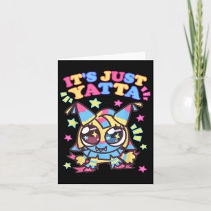 Tarjeta Es sólo Yatta Toons Dandys Chicas del mundo Cumple
