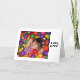 Tarjeta Es SU CUMPLEAÑOS…