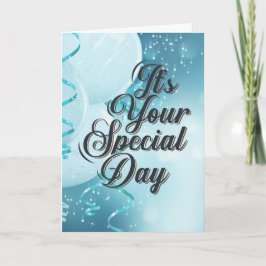 Tarjeta Es su día especial (Salmos 37:4) Cumpleaños