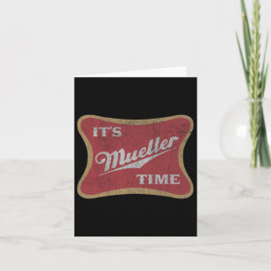 Tarjeta Es tiempo de Robert Mueller resista gráfico anti T