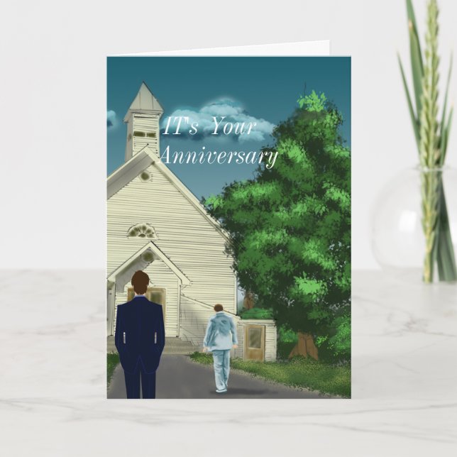 Tarjeta Es tu aniversario (Anverso)