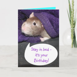 Tarjeta Es tu carta de cumpleaños.
