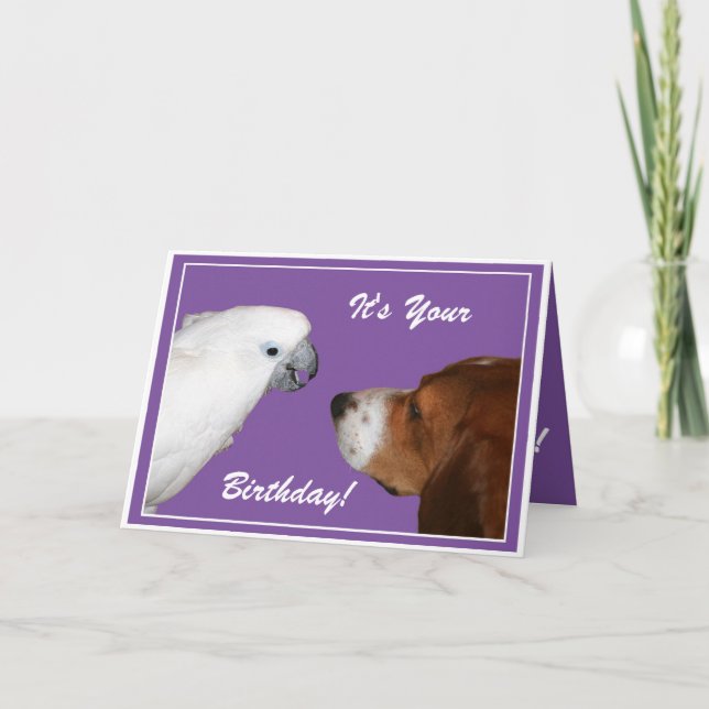 Tarjeta Es tu cumpleaños (Anverso)