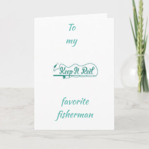 TARJETA ES TU CUMPLEAÑOS *MI PESCADOR FAVORITO**