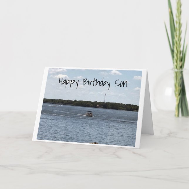 TARJETA ES TU CUMPLEAÑOS **SON** RELÁJESE Y DISFRUTE (Anverso)