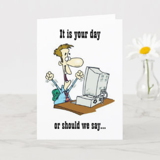 TARJETA ¡ES TU ÚLTIMO DÍA! FELIZ **RETIRO**