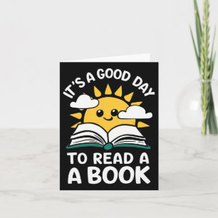 Tarjeta Es Un Buen Día Para Leer Un Libro Maestra De Prees