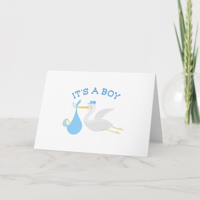 Tarjeta Es Un Chico (Anverso)