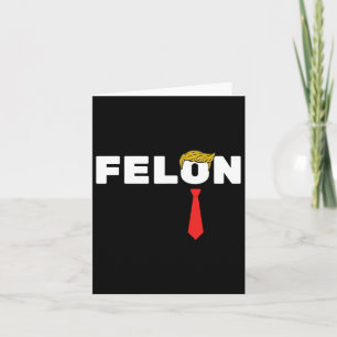 Tarjeta Es un estadounidense de la elección de Felon Trump