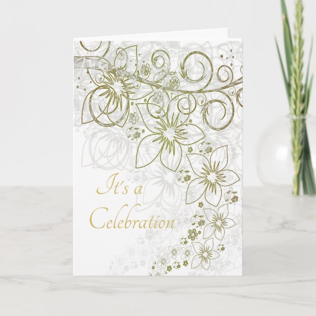 Tarjeta Es un Pastor de Celebración (Anverso)