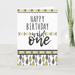 Tarjeta Es una carta de cumpleaños salvaje