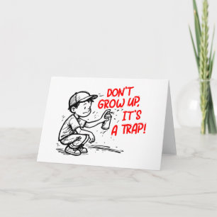 Tarjeta Es una trampa