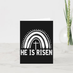Tarjeta Es Vintage De La Cruz De Risen Feliz Pascua 1