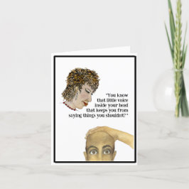 Tarjeta Esa 'Voz Lil Dentro De Tu Cabeza