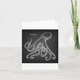 Tarjeta Esbozo de Octopus