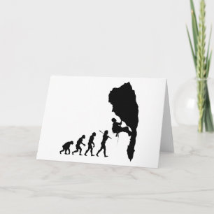 Tarjeta Escalada de rock