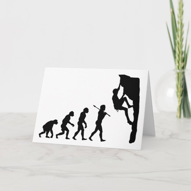 Tarjeta Escalada de rock (Anverso)