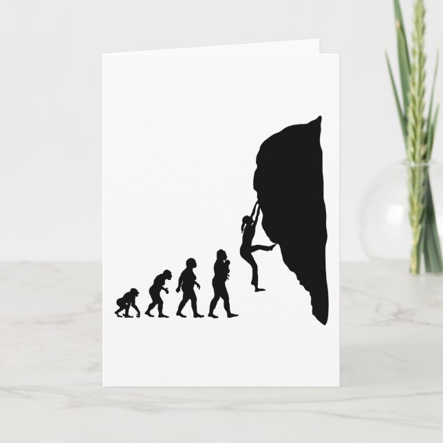 Tarjeta Escalada de rock (Anverso)