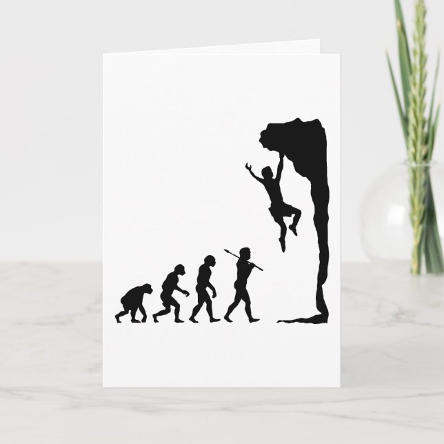 Tarjeta Escalada de rock (Anverso)