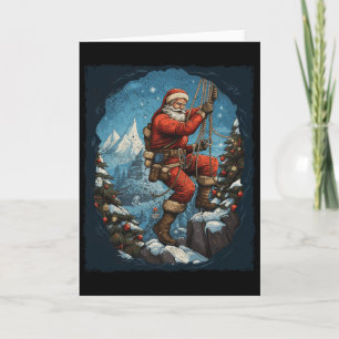 Tarjeta Escalada en Navidad