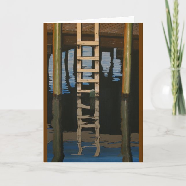 Tarjeta Escalera del muelle (Anverso)