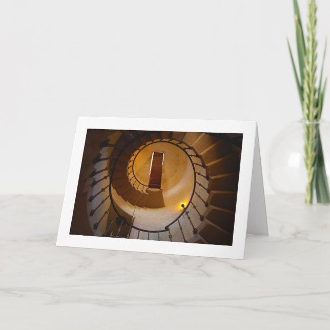 Tarjeta Escalera espiral (Anverso)