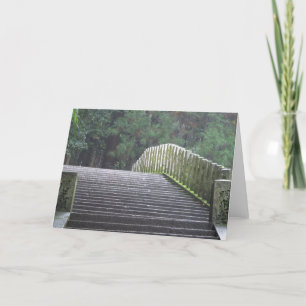 Tarjeta Escaleras en Mt. Kurama