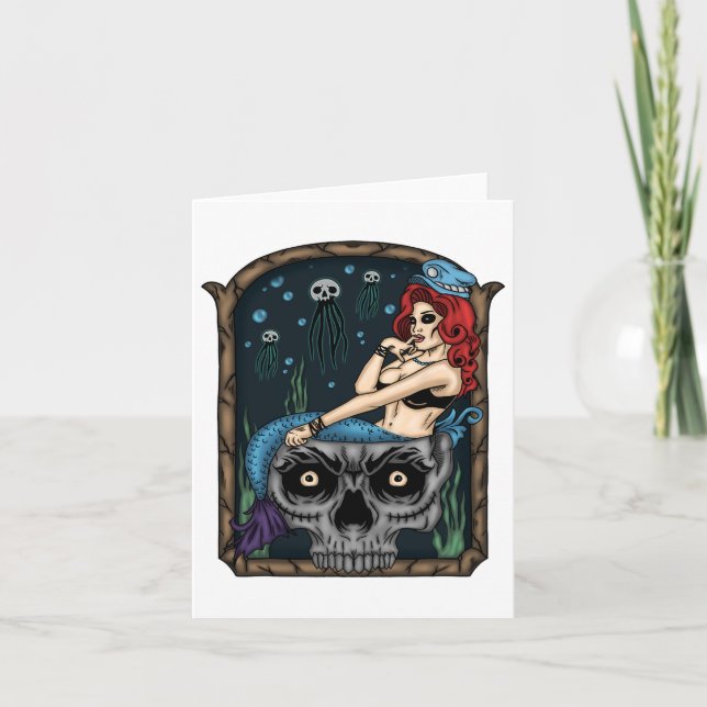 Tarjeta Escándalo de la sirena del Gótico del Punk de Hall (Anverso)