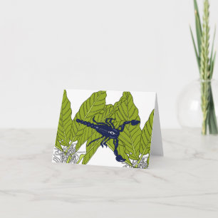 Tarjeta Escándalo de los bosques azules