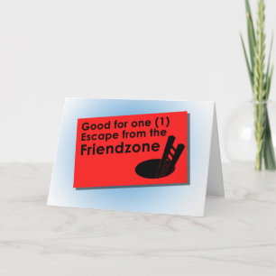 Tarjeta Escape el Friendzone