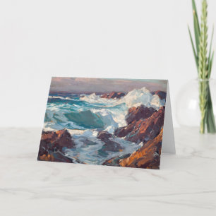 Tarjeta Escape marino de California   Edgar Alwin Payne