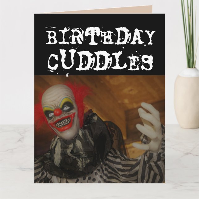 TARJETA ESCASA MALA COPA DE CUMPLEAÑOS CUDIDOS DE CUMPLEAÑ (Anverso)