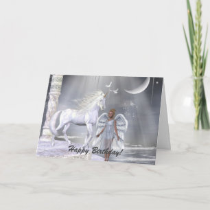 Tarjeta Escena de Heavenly Angel Unicorn