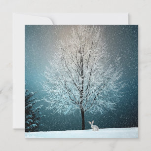 Tarjeta Escena de invierno