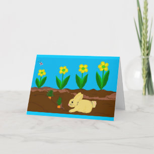 Tarjeta Escena de la naturaleza de la amistad