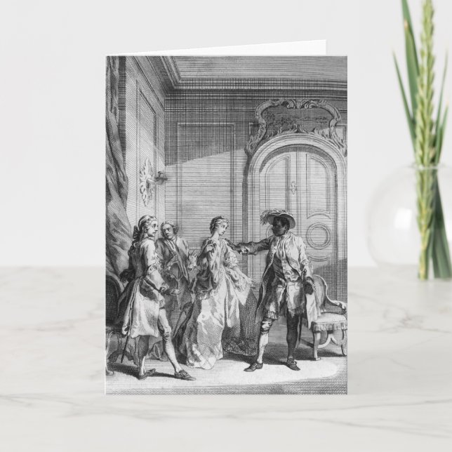 Tarjeta Escena de "Othello" por William Shakespeare (Anverso)