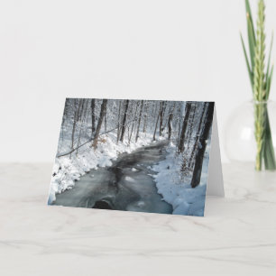 Tarjeta Escena del invierno