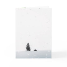 Escena Mínima de Navidad de Invierno