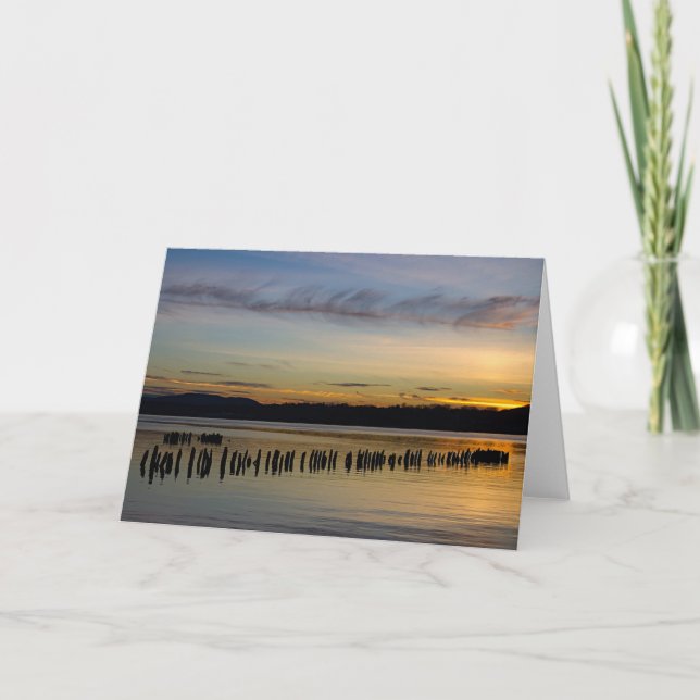 Tarjeta Escena pacífica (Anverso)