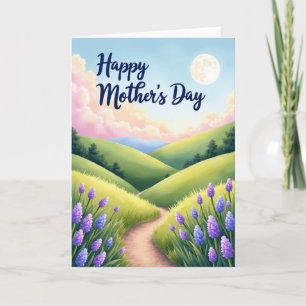 Tarjeta Escena Pastoral Día de la Madre