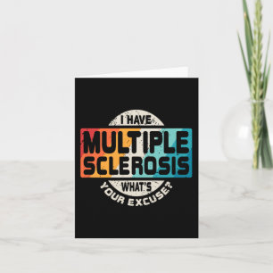 Tarjeta Esclerosis Ms Awareness Fun Gift