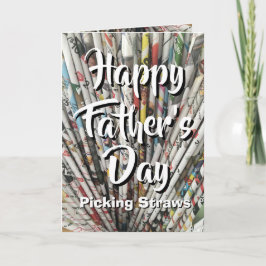 Tarjeta ¡Escogiendo Piernas Sabiamente! Día del padre