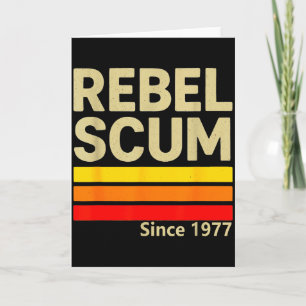 Tarjeta Escoria Rebelde Desde 1977 Clic Retro Iconico Vint