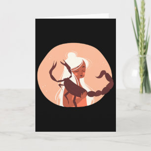 Tarjeta Escorpio Navidad Zodíaco Horóscopo Astrología
