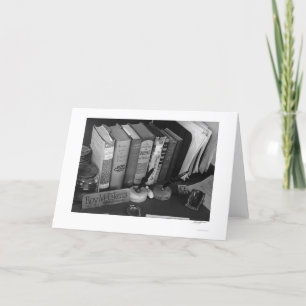 Tarjeta Escritorio 1943 de Roy Takeno